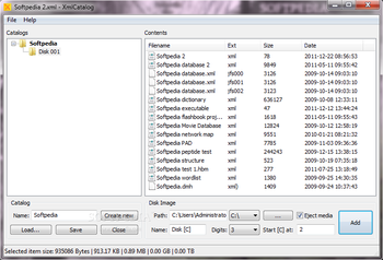 XmlCatalog screenshot