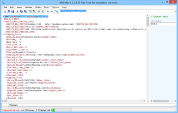 XMLMax screenshot