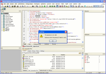 XMLSpy Digital Signature Lite screenshot 2