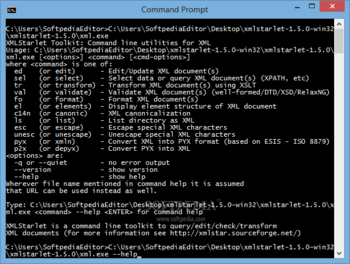 XMLStarlet screenshot