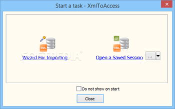 XmlToAccess screenshot 2