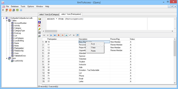 XmlToAccess screenshot 3