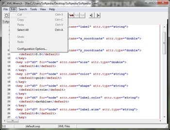 XML:Wrench screenshot 2