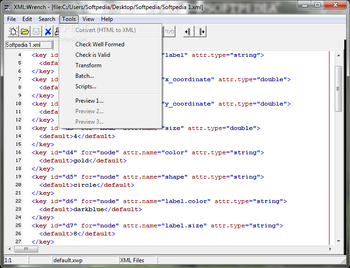 XML:Wrench screenshot 3