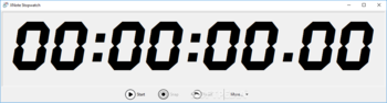 XNote Stopwatch screenshot