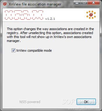 XnView file association manager screenshot 4