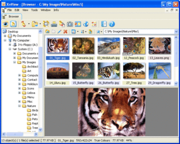 XnView screenshot