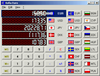 Xofia Euro screenshot
