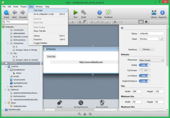 Xojo screenshot 6