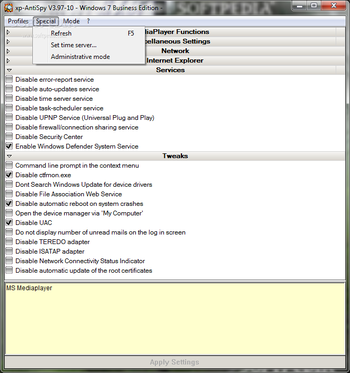 XP-Antispy screenshot 6