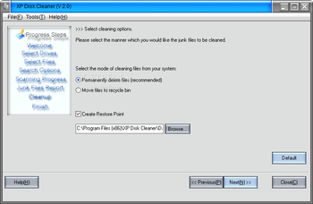 XP Disk Cleaner screenshot 7