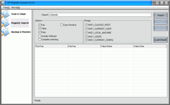 XP Registry Cleaner screenshot 2