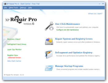 XP Repair Pro screenshot