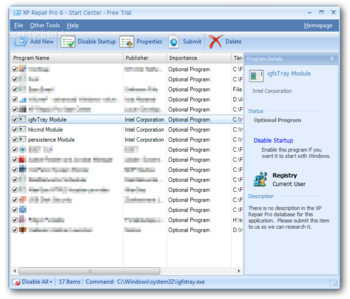 XP Repair Pro screenshot 4