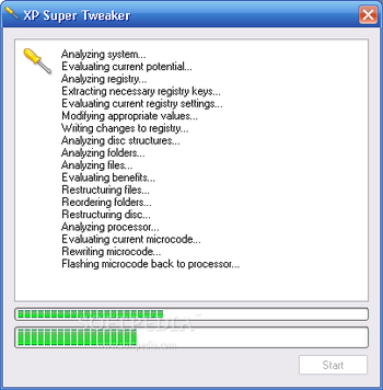 XP Super Tweaker screenshot