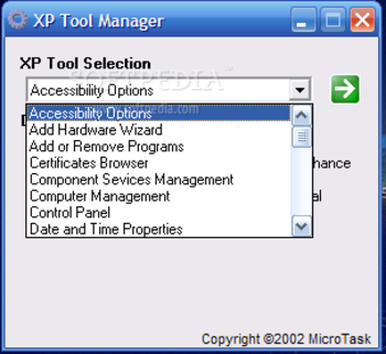 XP Tool Manager screenshot