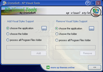 XP Visual Tools screenshot 2