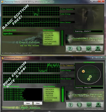 XParanormal Detector screenshot 2