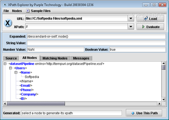 XPath Explorer screenshot 2