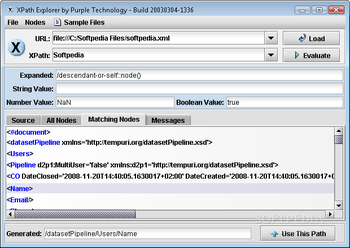 XPath Explorer screenshot 3
