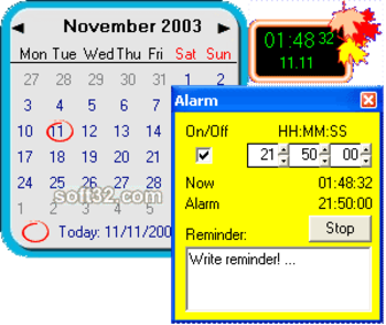 XPClock screenshot