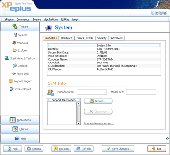XPepius screenshot