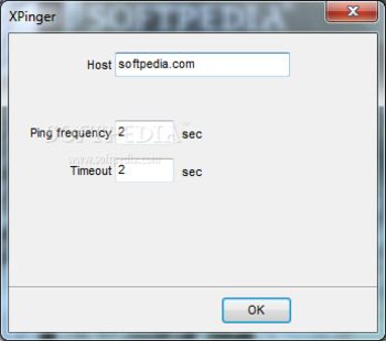 XPinger screenshot