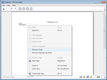 XPS Annotator screenshot