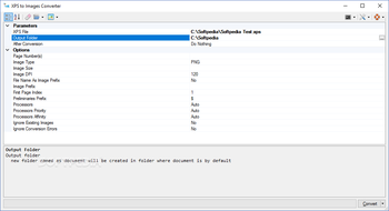 XPS to Images Converter screenshot