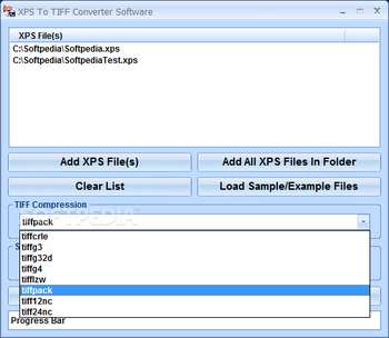 XPS To TIFF Converter Software screenshot 2