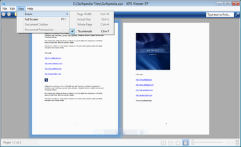 XPS Viewer EP screenshot 2