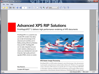 XPS Viewer screenshot