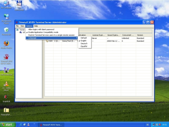 XP/VS Terminal Server screenshot 3