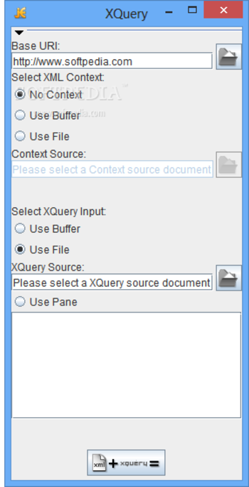 XQuery for jEdit screenshot 2