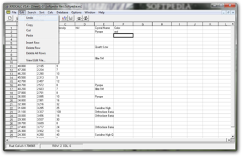 XRDCALC screenshot 2