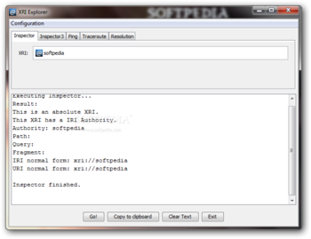 XRI Explorer screenshot