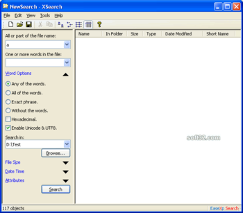 XSearch screenshot 2