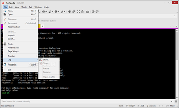 Xshell screenshot 3