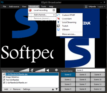 XSplit Broadcaster screenshot 10
