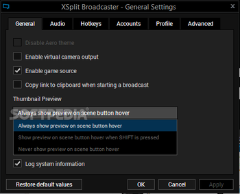 XSplit Broadcaster screenshot 18