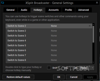 XSplit Broadcaster screenshot 20
