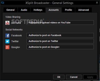 XSplit Broadcaster screenshot 21