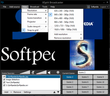 XSplit Broadcaster screenshot 9