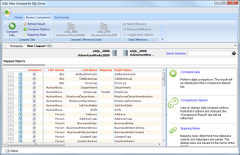 xSQL Data Compare for SQL Server screenshot 2