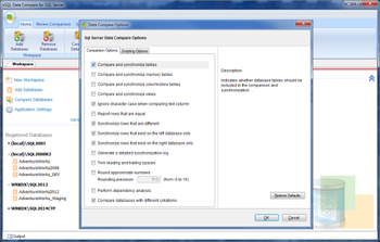 xSQL Data Compare for SQL Server screenshot 4