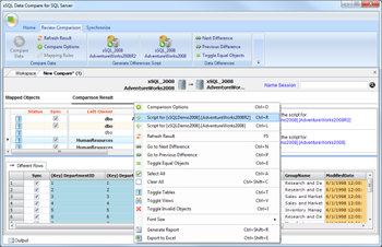 xSQL Data Compare for SQL Server screenshot 9