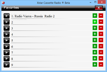 Xstar Cassette Radio screenshot 4