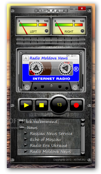 Xstar Radio Iron screenshot