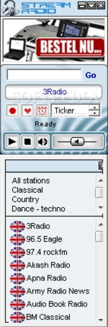 XstreamRadio screenshot