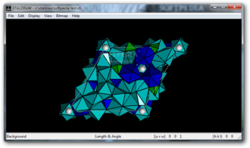 XtalDraw screenshot